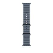 49mm Anchor Blue Ocean Band - Black Titanium Finish - iSTYLE RS
