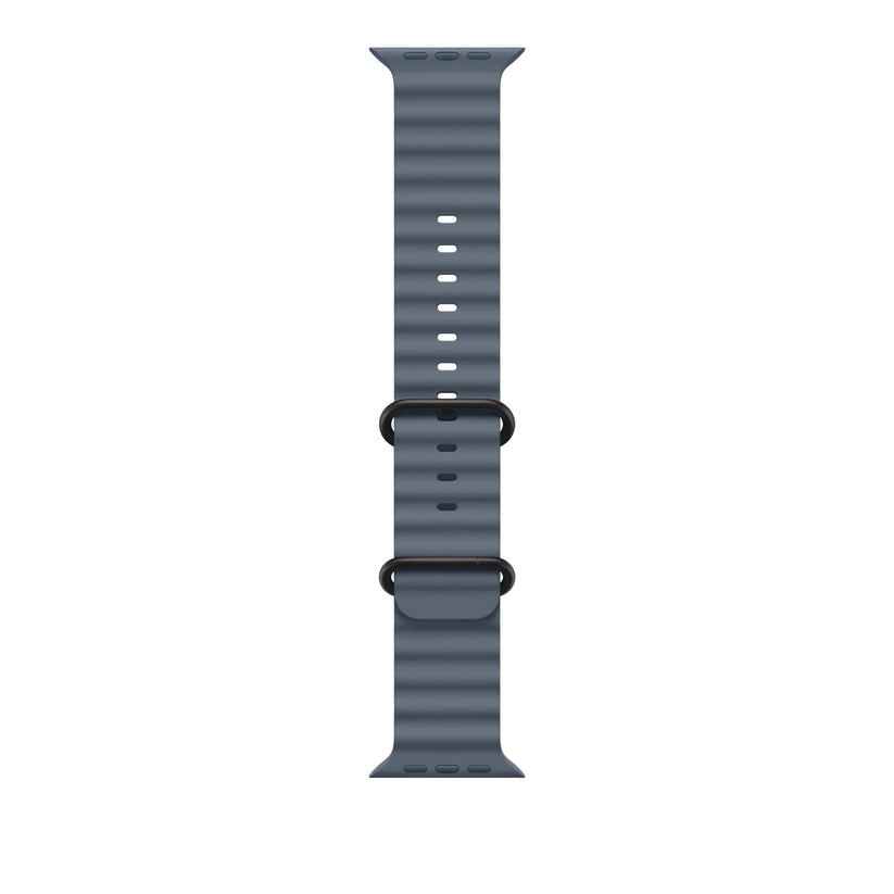 49mm Anchor Blue Ocean Band - Black Titanium Finish - iSTYLE RS