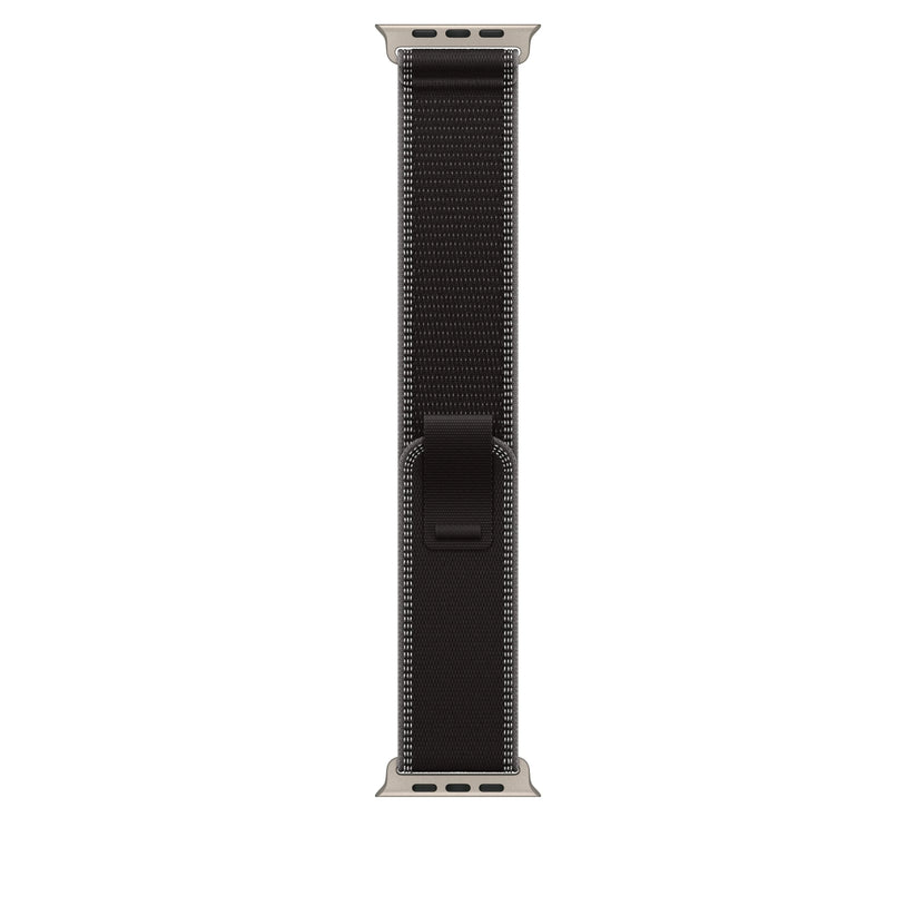 49mm Black/Charcoal Trail Loop – M/L - Natural Titanium Finish - iSTYLE RS