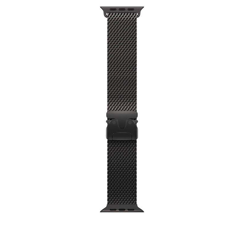 49mm Black Titanium Milanese Loop - Medium - iSTYLE RS