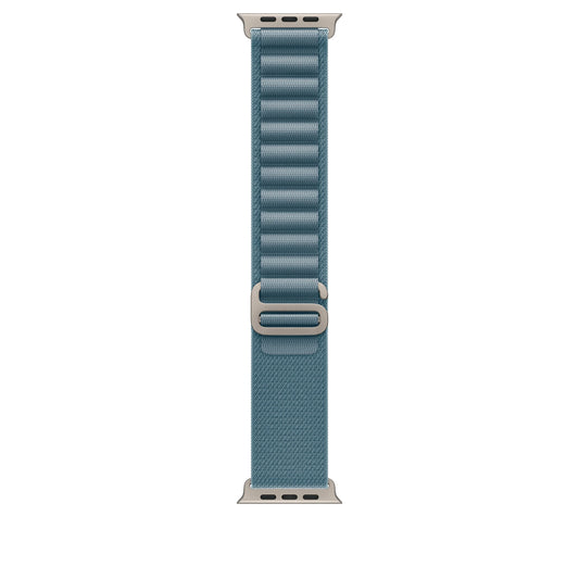 49mm Light Blue Alpine Loop - Large - Natural Titanium Finish - iSTYLE RS