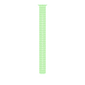 49mm Neon Green Ocean Band Extension - Black Titanium Finish - iSTYLE RS