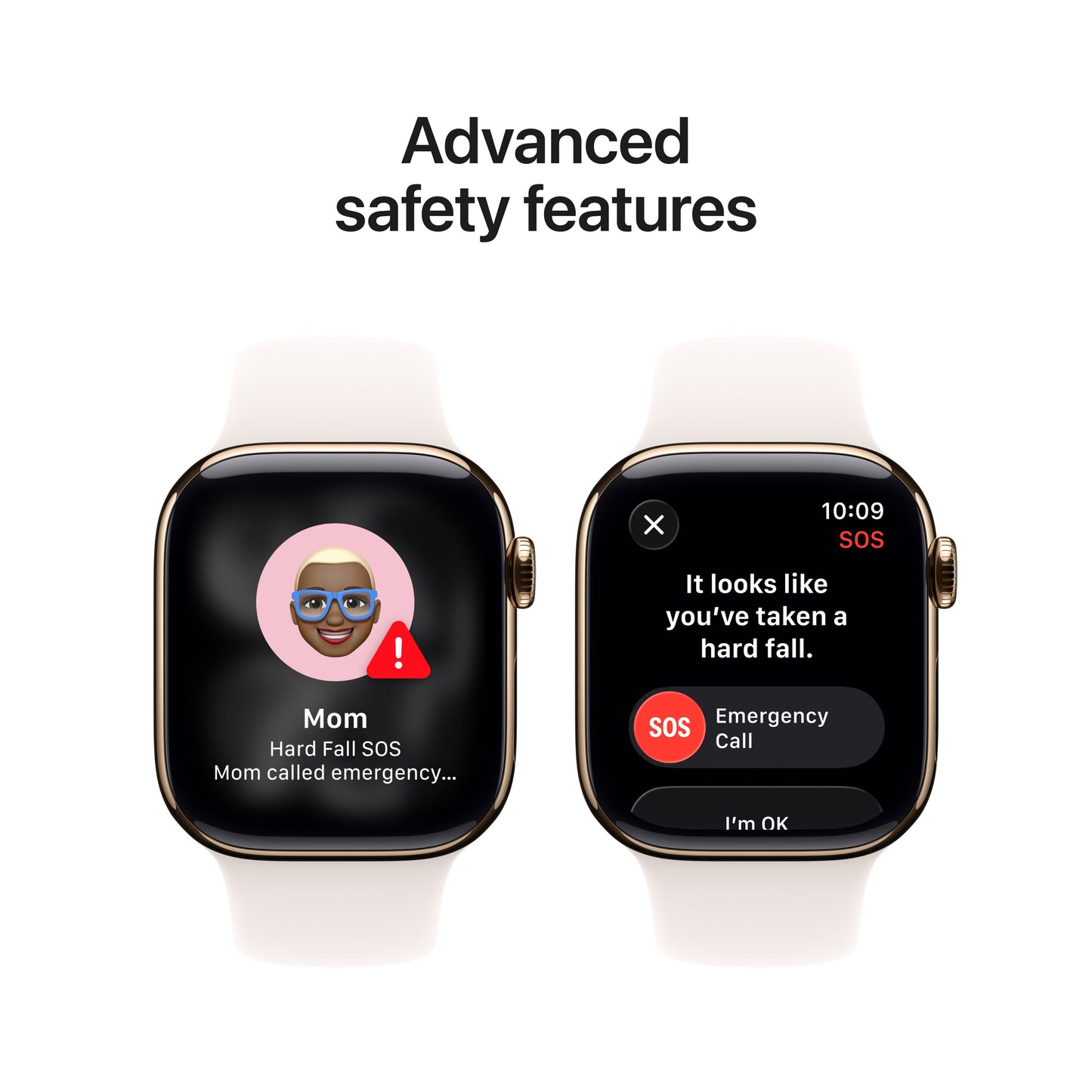 Apple Watch Series 11 GPS + Cellular 42mm Gold Titanium Case with Light Blush Sport Band - S/M - iSTYLE.rs