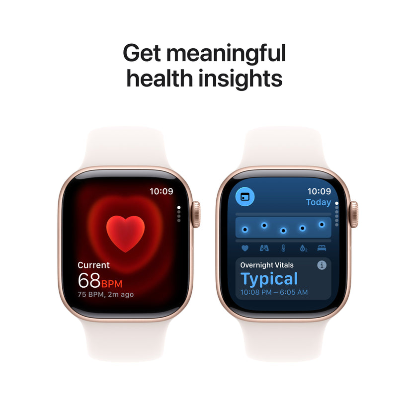 Apple Watch Series 11 GPS + Cellular 42mm Rose Gold Aluminium Case with Light Blush Sport Band - S/M - iSTYLE.rs