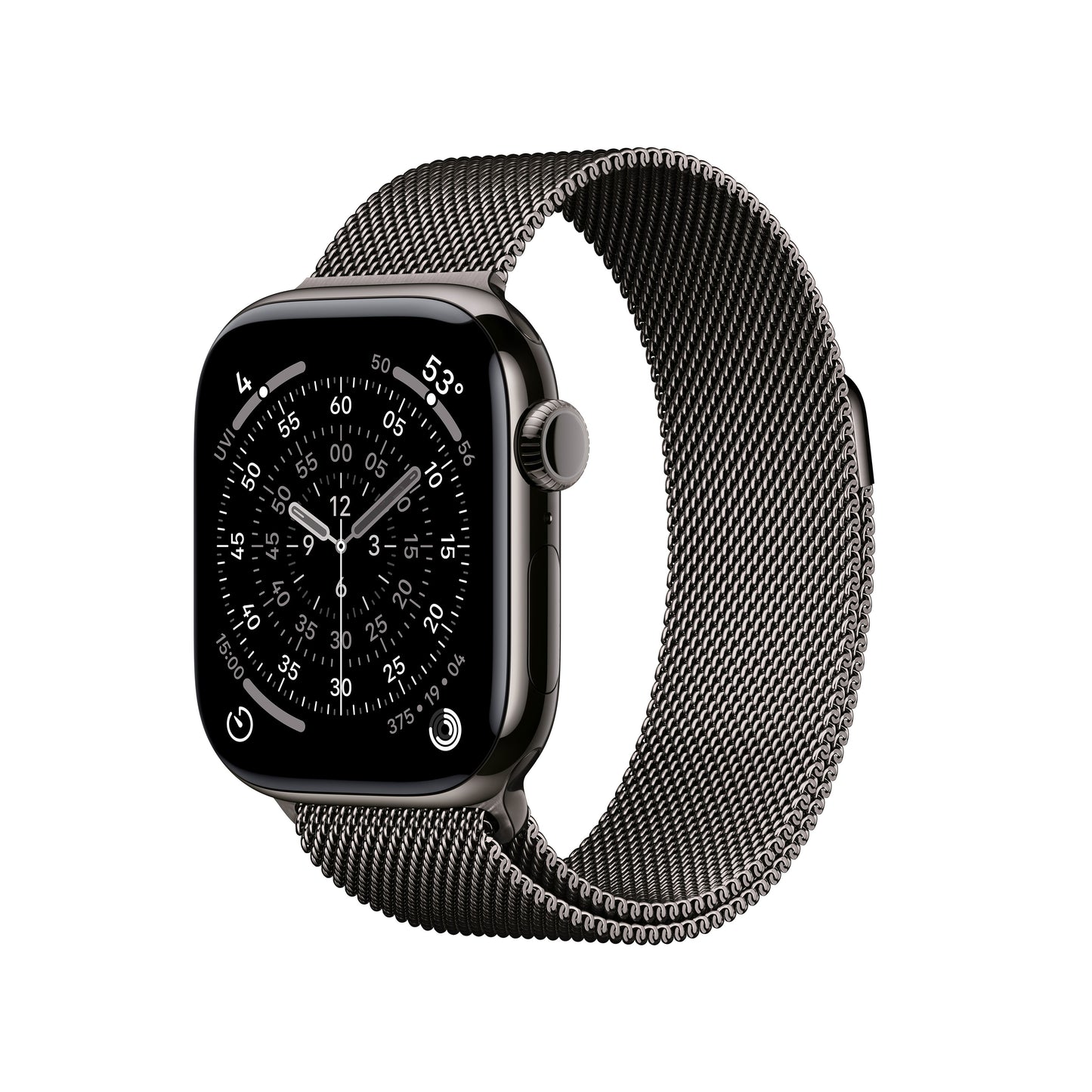 Apple Watch Series 11 GPS + Cellular 42mm Slate Titanium Case with Slate Milanese Loop - iSTYLE.rs