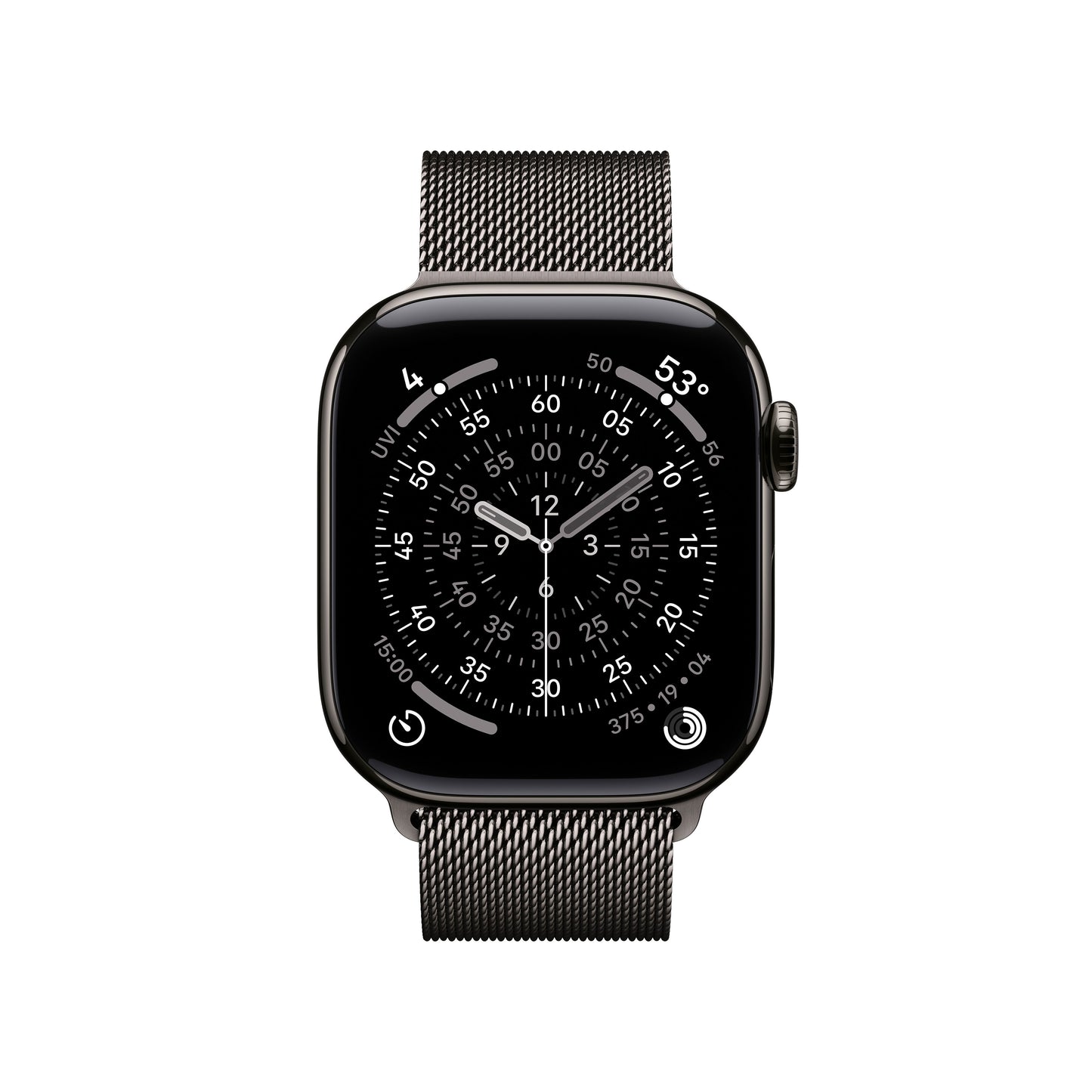 Apple Watch Series 11 GPS + Cellular 42mm Slate Titanium Case with Slate Milanese Loop - iSTYLE.rs