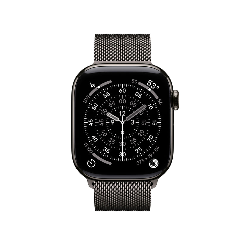 Apple Watch Series 11 GPS + Cellular 42mm Slate Titanium Case with Slate Milanese Loop - iSTYLE.rs