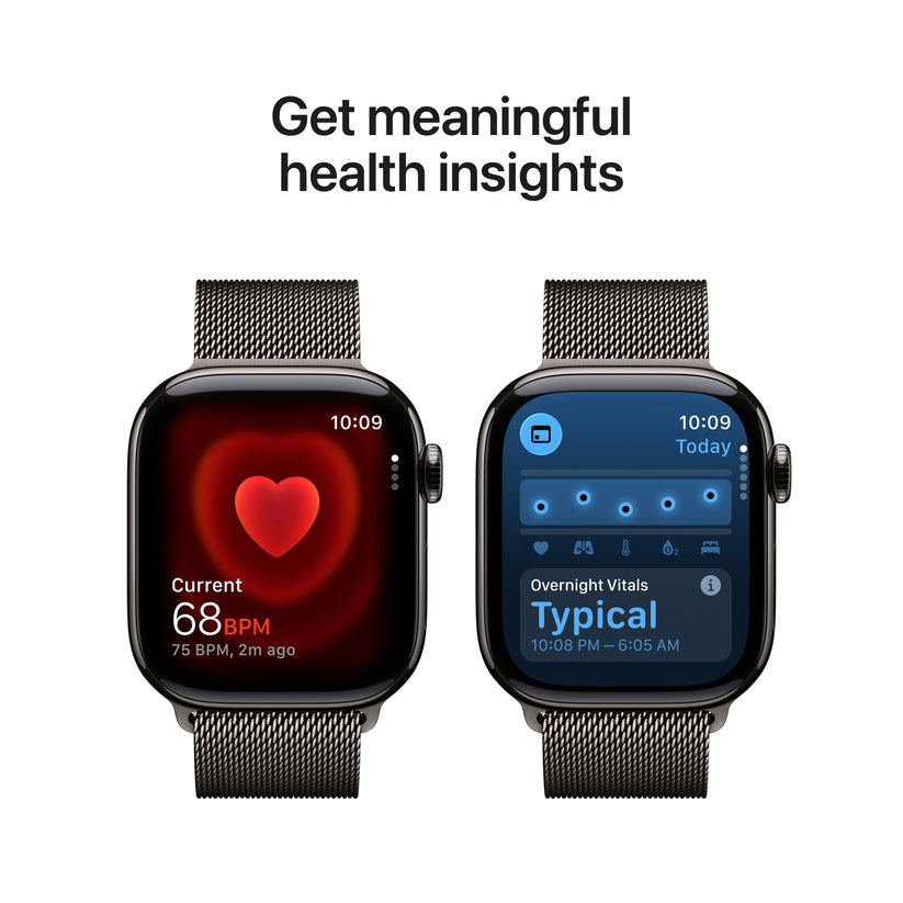 Apple Watch Series 11 GPS + Cellular 42mm Slate Titanium Case with Slate Milanese Loop - iSTYLE.rs