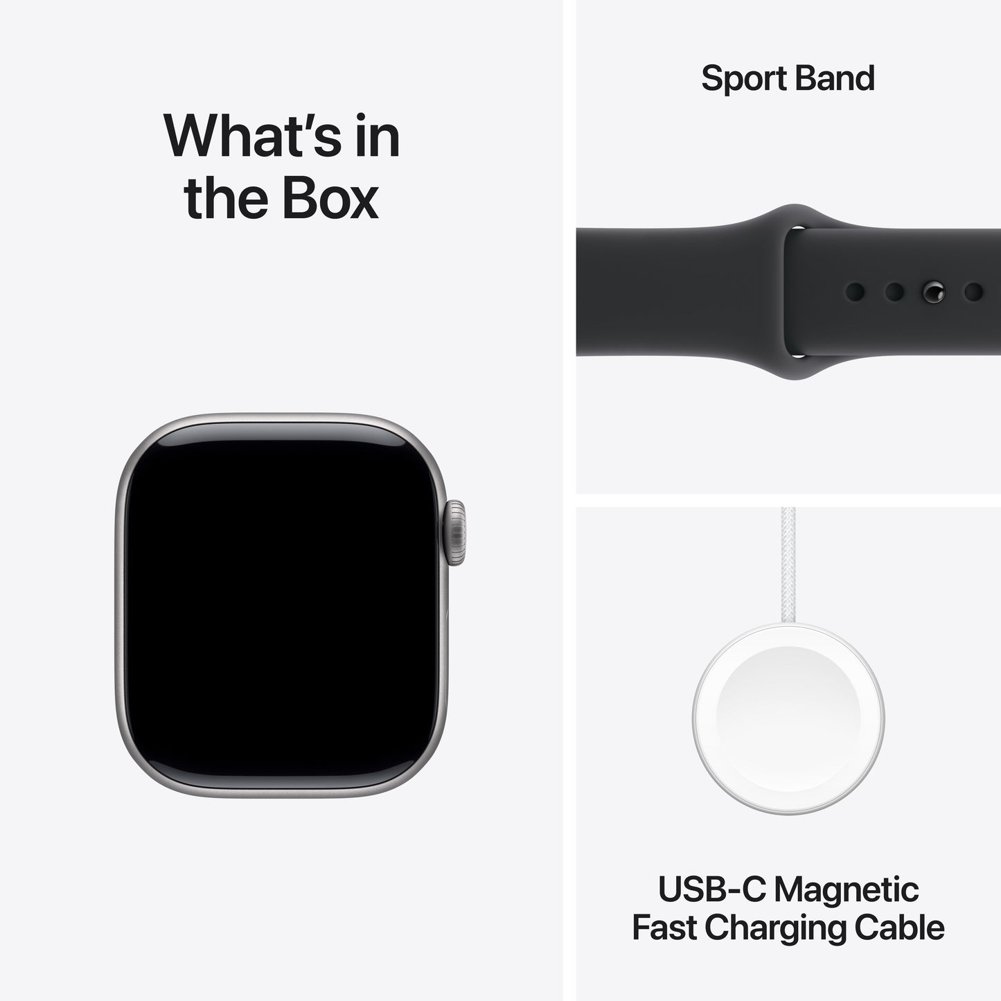 Apple Watch Series 11 GPS + Cellular 42mm Space Grey Aluminium Case with Black Sport Band - S/M - iSTYLE.rs