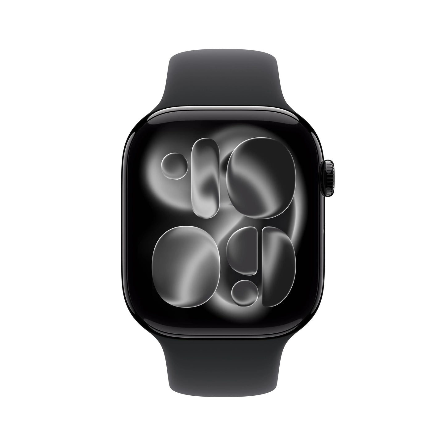 Apple Watch Series 11 GPS 46mm Jet Black Aluminium Case with Black Sport Band - S/M - iSTYLE RS