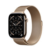 Apple Watch Series 11 GPS + Cellular 46mm Gold Titanium Case with Gold Milanese Loop - S/M - iSTYLE.rs