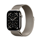 Apple Watch Series 11 GPS + Cellular 46mm Natural Titanium Case with Natural Milanese Loop - S/M - iSTYLE.rs