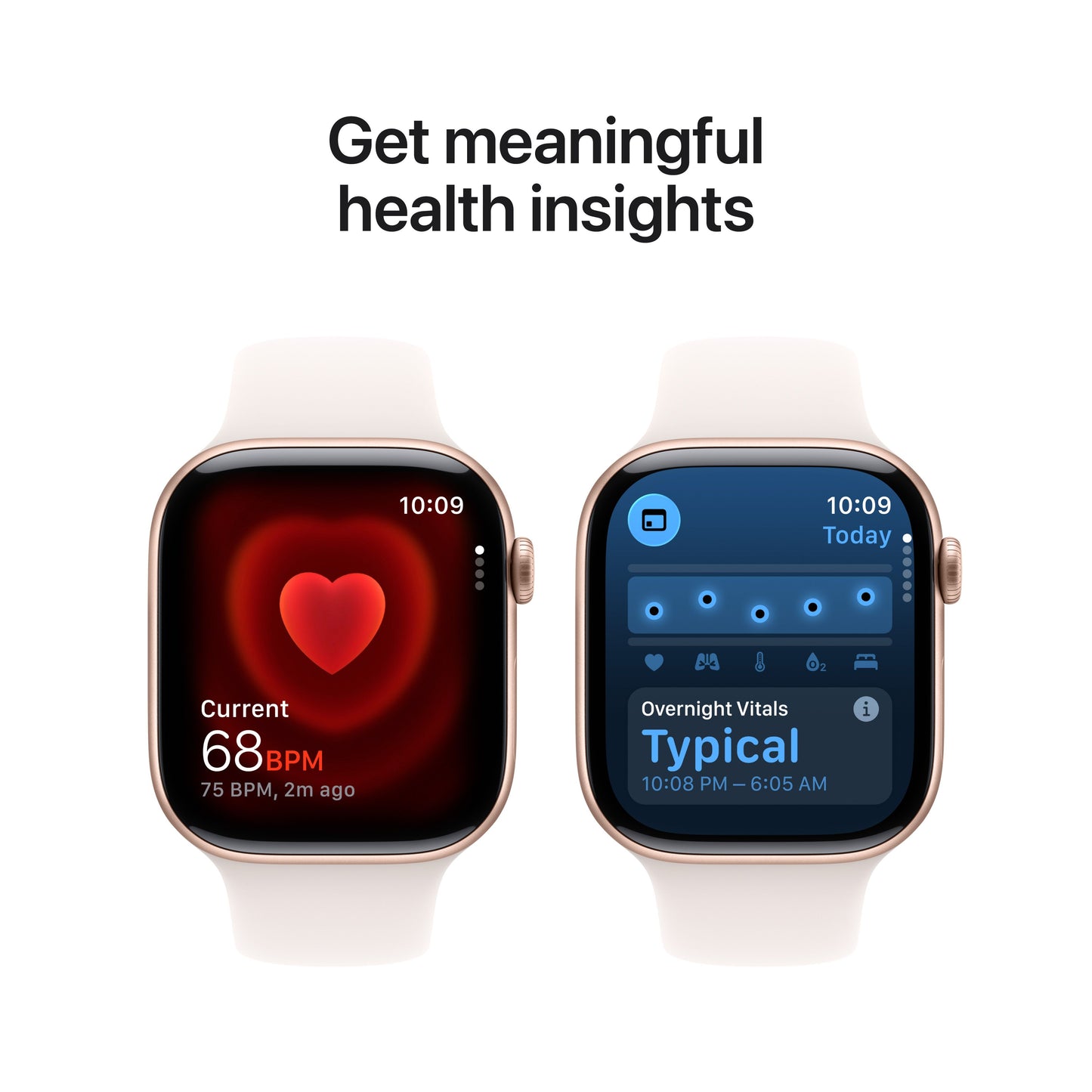 Apple Watch Series 11 GPS + Cellular 46mm Rose Gold Aluminium Case with Light Blush Sport Band - S/M - iSTYLE.rs