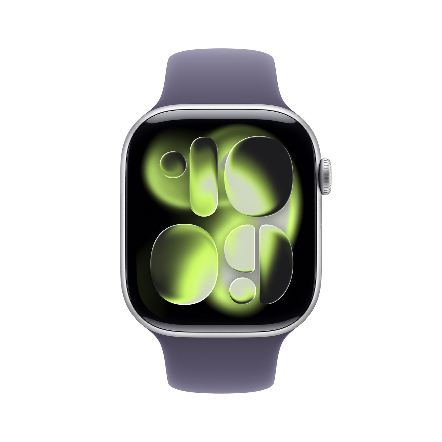 Apple Watch Series 11 GPS + Cellular 46mm Silver Aluminium Case with Purple Fog Sport Band - M/L - iSTYLE.rs