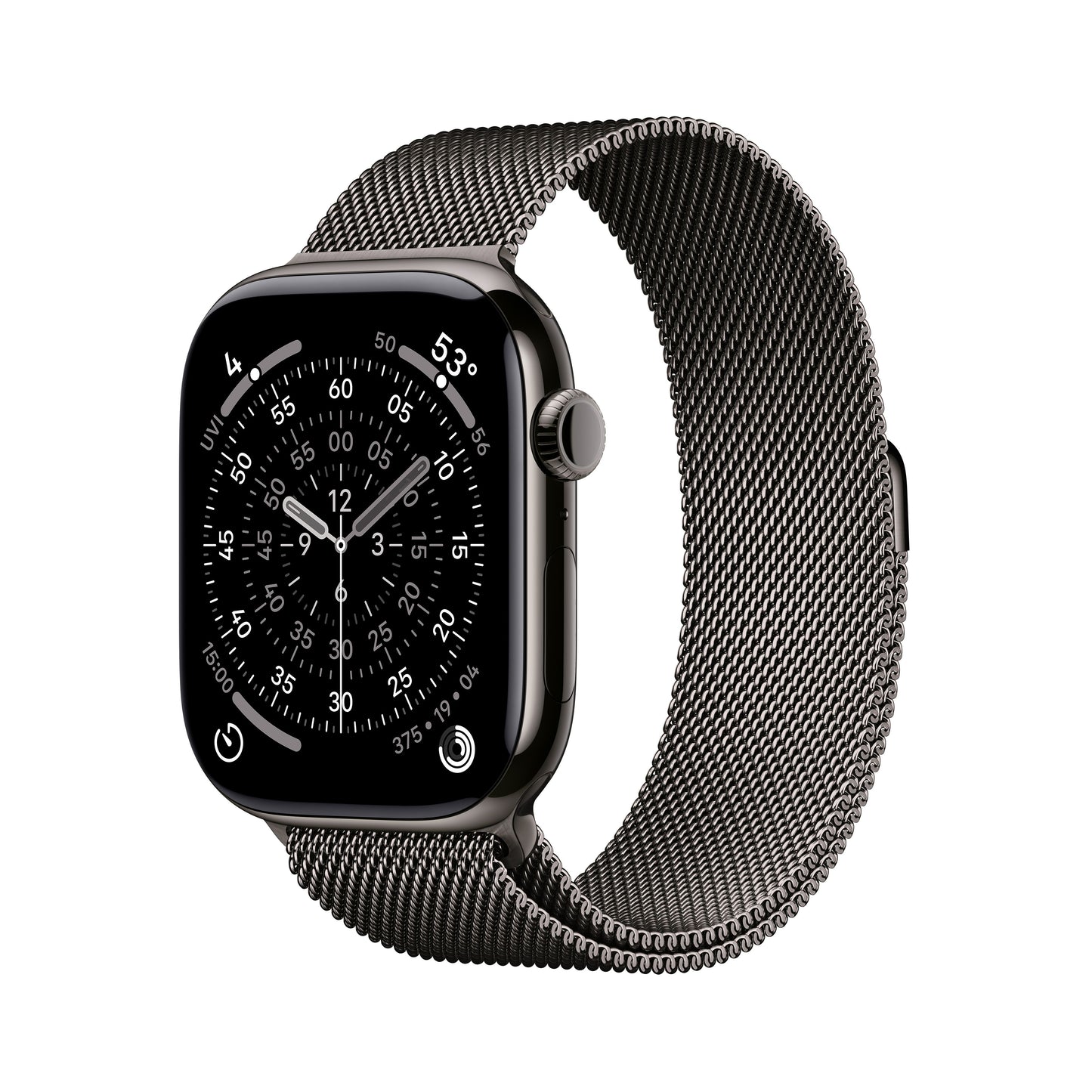 Apple Watch Series 11 GPS + Cellular 46mm Slate Titanium Case with Slate Milanese Loop - M/L - iSTYLE.rs