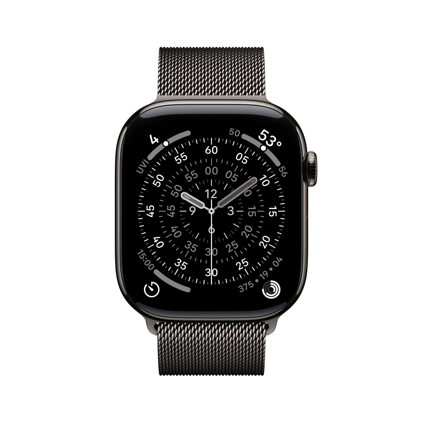 Apple Watch Series 11 GPS + Cellular 46mm Slate Titanium Case with Slate Milanese Loop - M/L - iSTYLE.rs