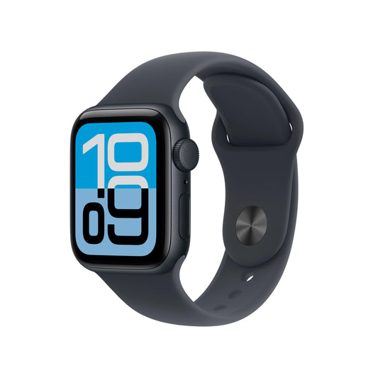 Apple Watch SE 3 GPS 40mm Midnight Aluminium Case with Midnight Sport Band - M/L - iSTYLE RS