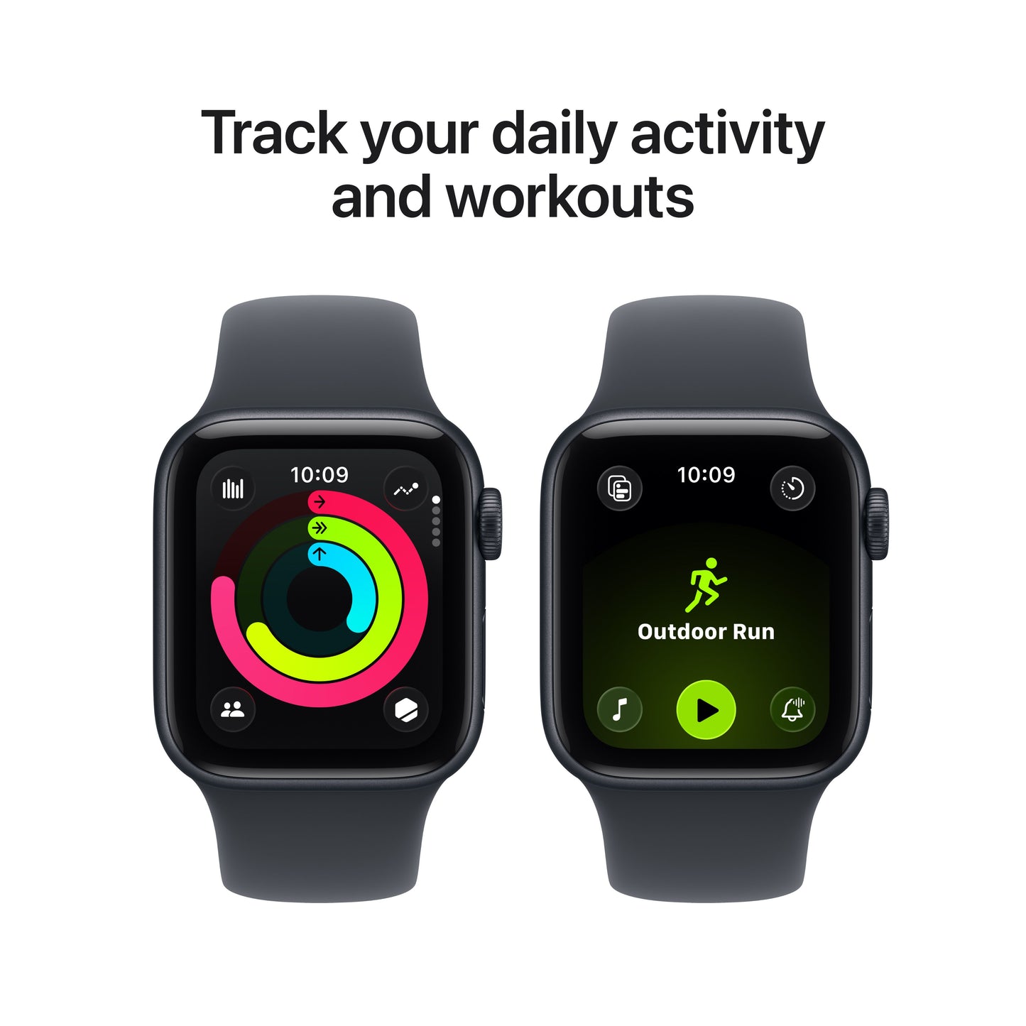 Apple Watch SE 3 GPS + Cellular 40mm Midnight Aluminium Case with Midnight Sport Band - S/M - iSTYLE.rs