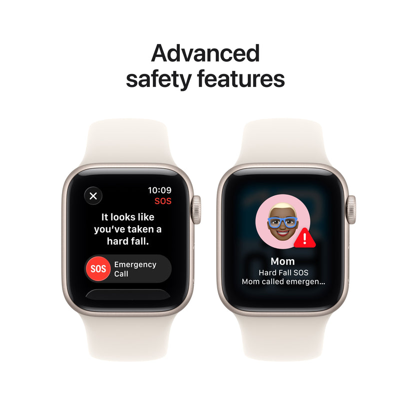Apple Watch SE 3 GPS + Cellular 40mm Starlight Aluminium Case with Starlight Sport Band - M/L - iSTYLE.rs