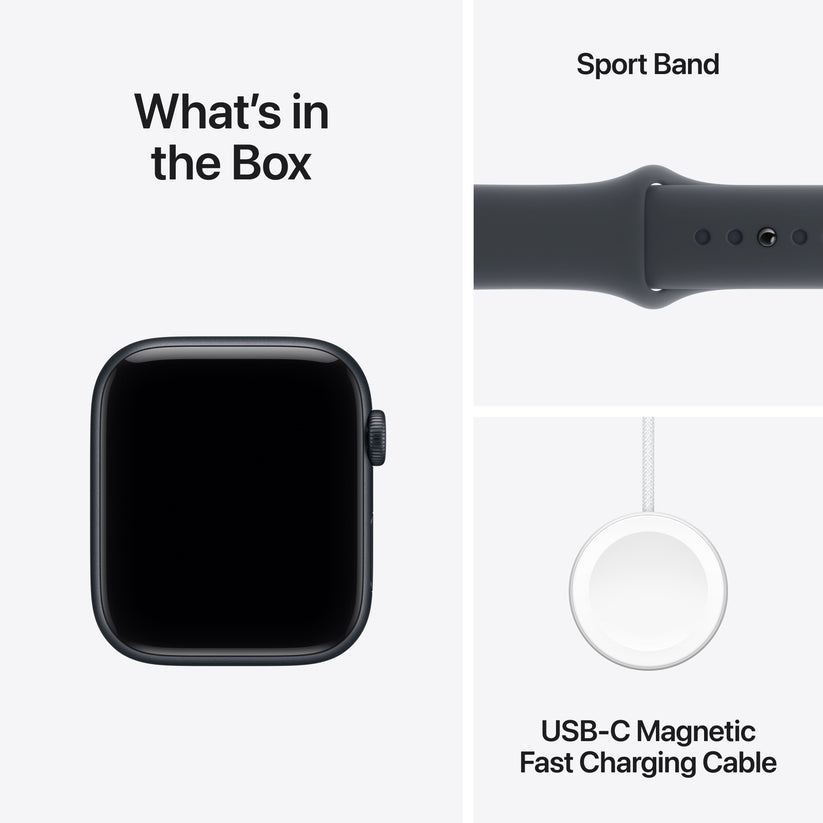 Apple Watch SE 3 GPS + Cellular 44mm Midnight Aluminium Case with Midnight Sport Band - S/M - iSTYLE.rs
