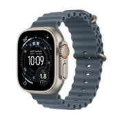 Apple Watch Ultra 3 GPS + Cellular 49mm Natural Titanium Case with Anchor Blue Ocean Band - iSTYLE RS