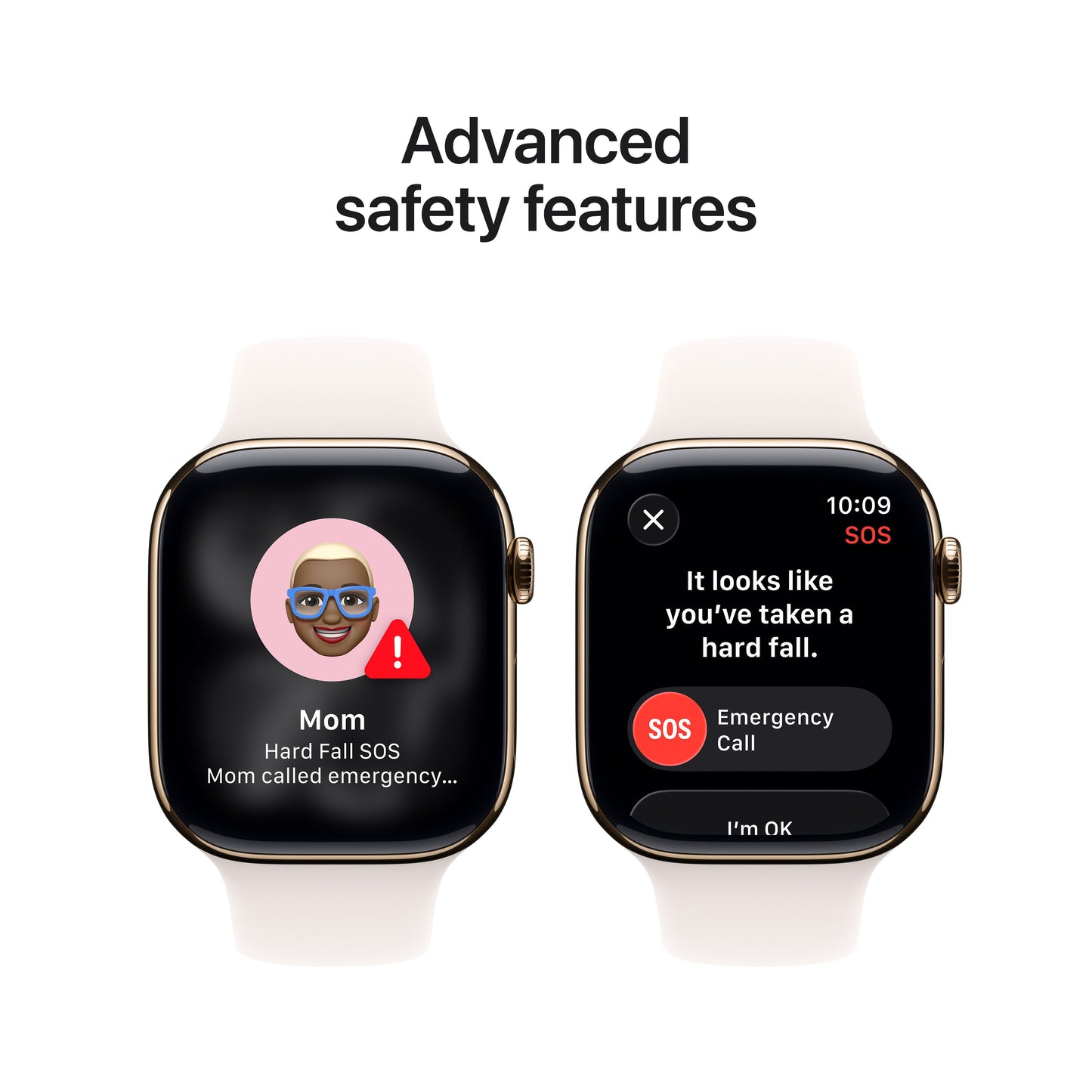 Apple Watch Series 11 GPS + Cellular 46mm Gold Titanium Case with Light Blush Sport Band - S/M - iSTYLE.rs