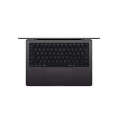 14-inčni MacBook Pro: Apple M5 sa 10‑jezgarnim CPU-om i 10‑jezgarnim GPU-om, 1TB SSD, 24GB RAM, Nanoteksturisano staklo, International English (QWERTY) - Space Black CTO - iSTYLE.rs