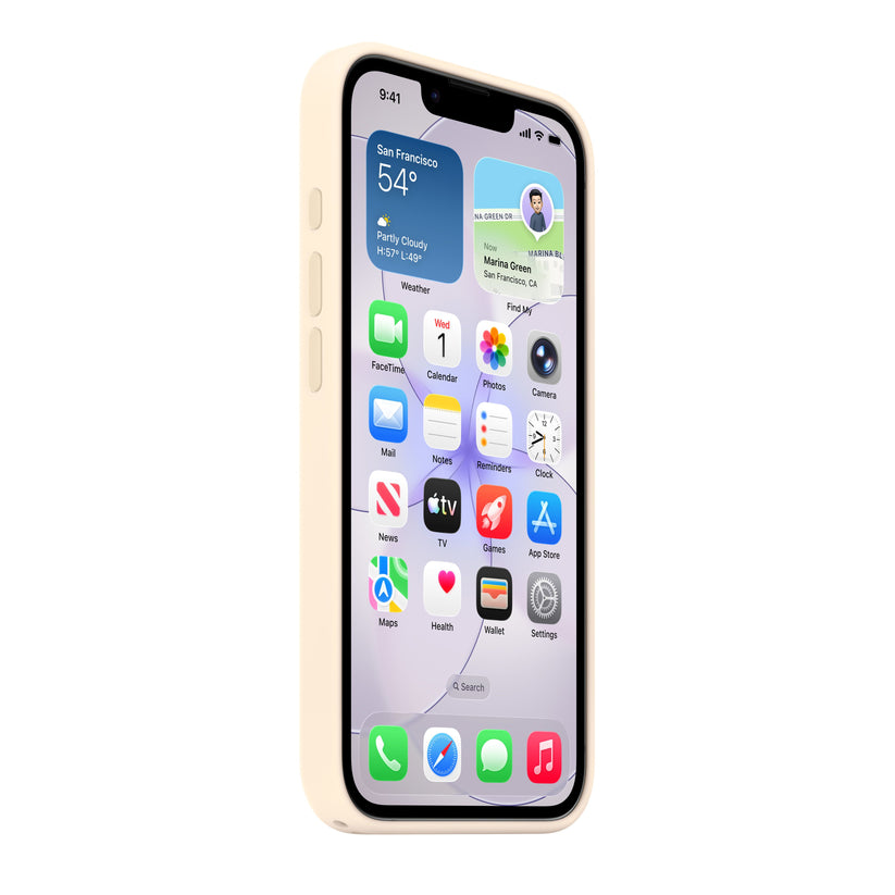 iPhone 17e Silicone Case with MagSafe – Vanilla - iSTYLE.rs