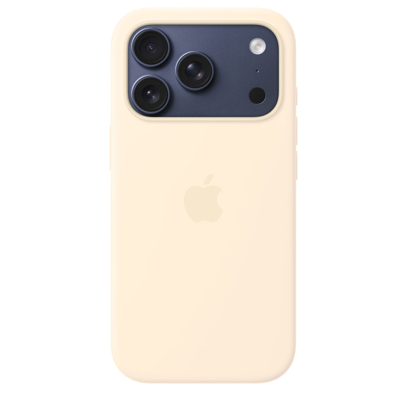iPhone 17 Pro Silicone Case with MagSafe – Vanilla - iSTYLE.rs
