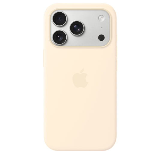 iPhone 17 Pro Silicone Case with MagSafe – Vanilla - iSTYLE.rs