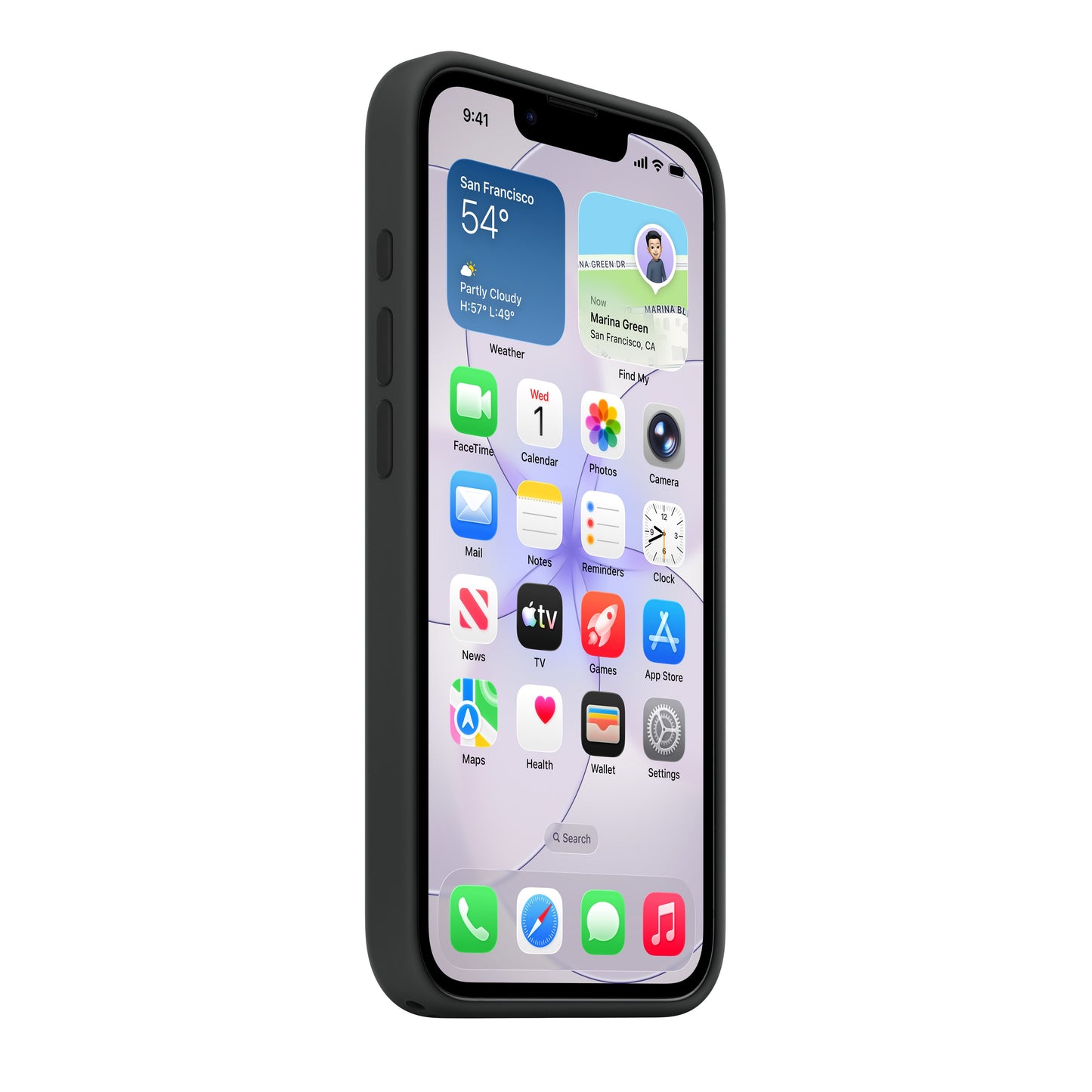 iPhone 17e Silicone Case with MagSafe – Black - iSTYLE.rs
