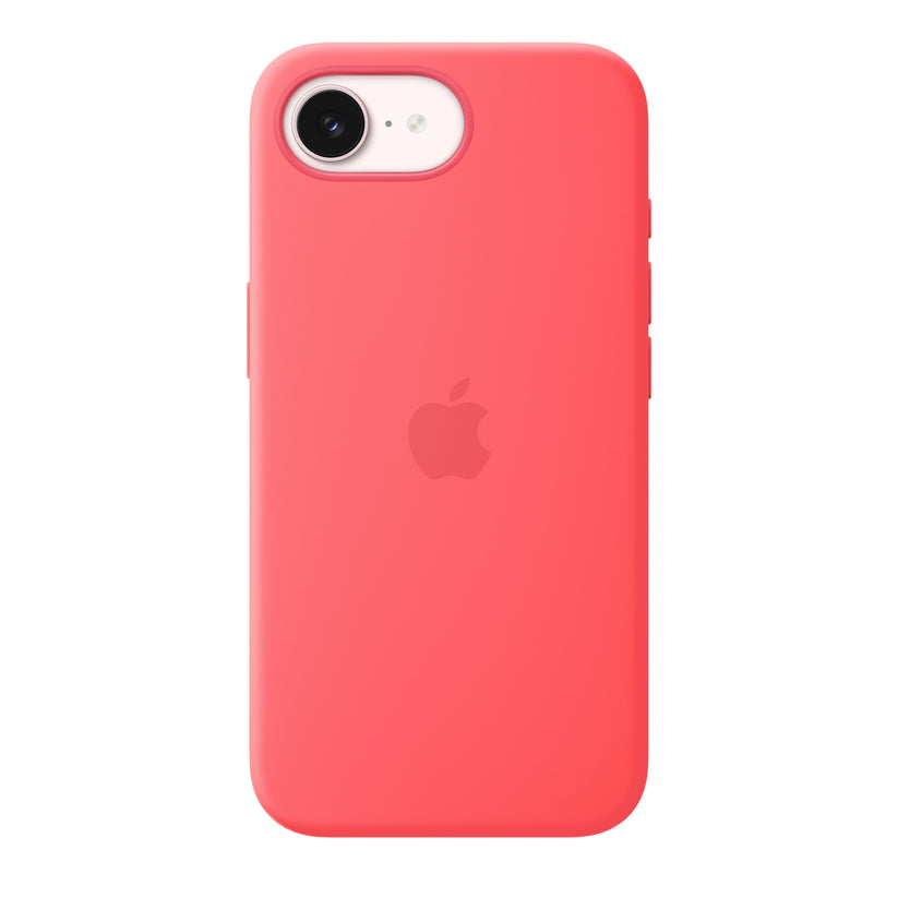iPhone 17e Silicone Case with MagSafe – Bright Guava - iSTYLE.rs
