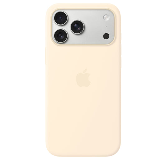 iPhone 17 Pro Max Silicone Case with MagSafe – Vanilla - iSTYLE.rs