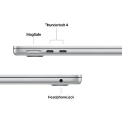 13-inčni MacBook Air: Apple M5 čip sa 10-jezgarnim CPU-om i 10-jezgarnim GPU-om, 512GB SSD, 24GB RAM, Serbian (QWERTY) - Silver CTO