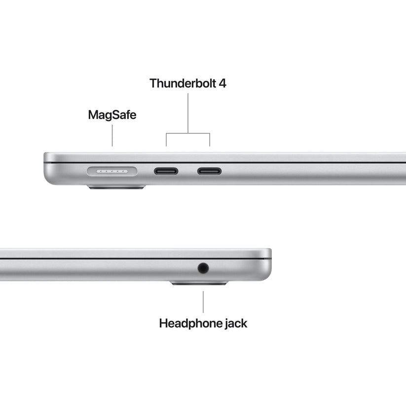 13-inčni MacBook Air: Apple M5 čip sa 10-jezgarnim CPU-om i 10-jezgarnim GPU-om, 512GB SSD, 24GB RAM, Serbian (QWERTY) - Silver CTO