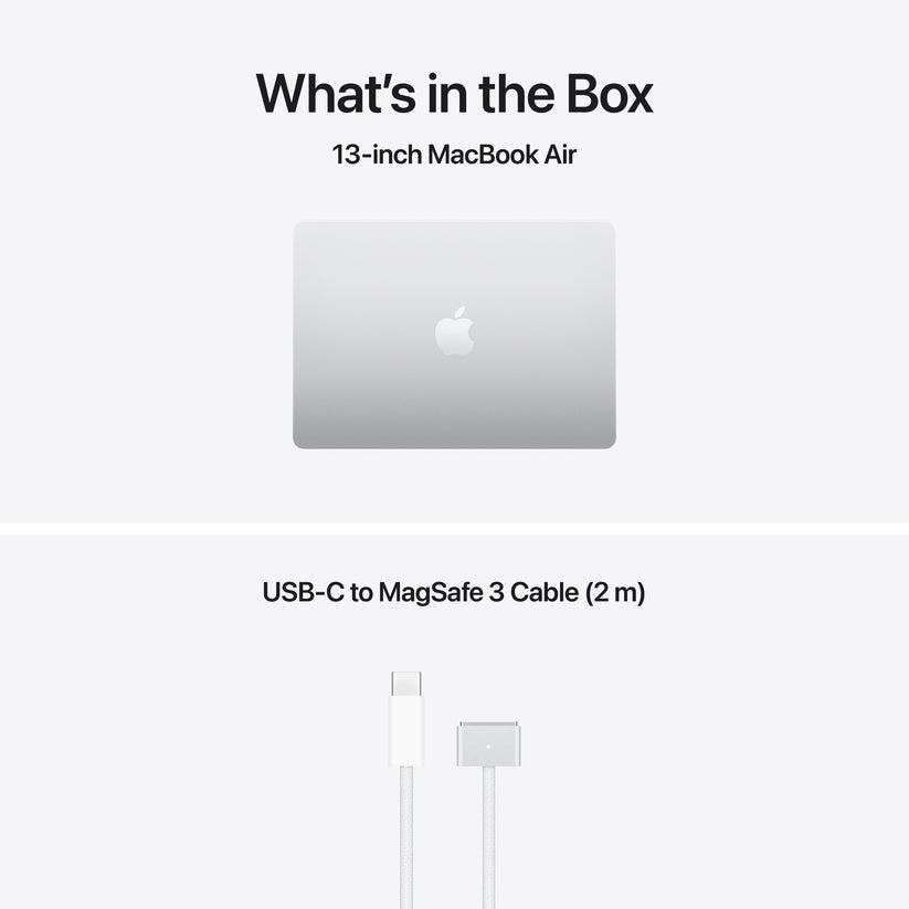 13-inčni MacBook Air: Apple M5 čip sa 10-jezgarnim CPU-om i 10-jezgarnim GPU-om, 512GB SSD, 24GB RAM, Serbian (QWERTY) - Silver CTO