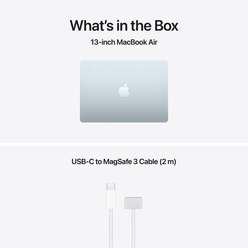 13-inch MacBook Air: Apple M5 chip with 10-core CPU and 10-core GPU, 1TB SSD - Sky Blue - iSTYLE.rs