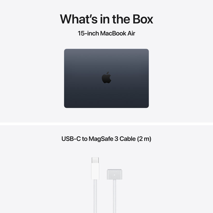 15-inch MacBook Air: Apple M5 chip with 10-core CPU and 10-core GPU, 1TB SSD - Midnight - iSTYLE.rs