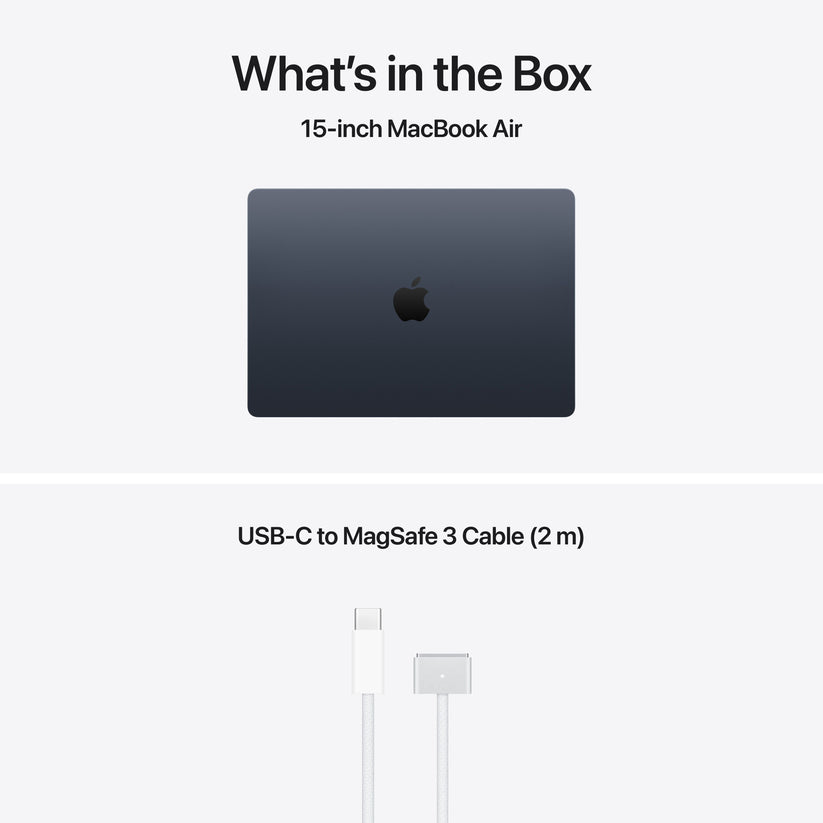 15-inch MacBook Air: Apple M5 chip with 10-core CPU and 10-core GPU, 512GB SSD - Midnight - iSTYLE.rs