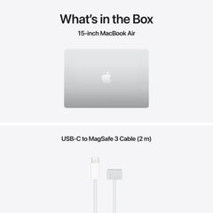 15-inch MacBook Air: Apple M5 chip with 10-core CPU and 10-core GPU, 1TB SSD - Silver - iSTYLE.rs