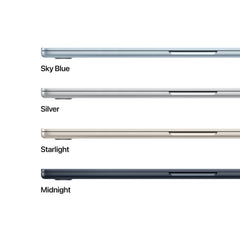 15-inch MacBook Air: Apple M5 chip with 10-core CPU and 10-core GPU, 512GB SSD - Sky Blue - iSTYLE.rs
