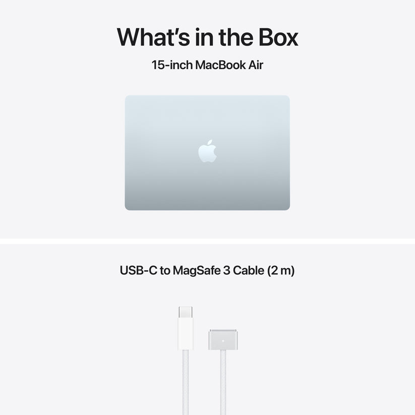 15-inch MacBook Air: Apple M5 chip with 10-core CPU and 10-core GPU, 1TB SSD - Sky Blue - iSTYLE.rs