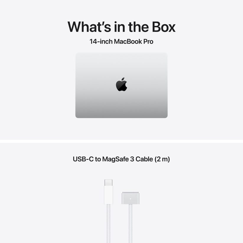 14-inch MacBook Pro: Apple M5 Pro chip with 15-core CPU and 16-core GPU, 2TB SSD - Silver - iSTYLE.rs