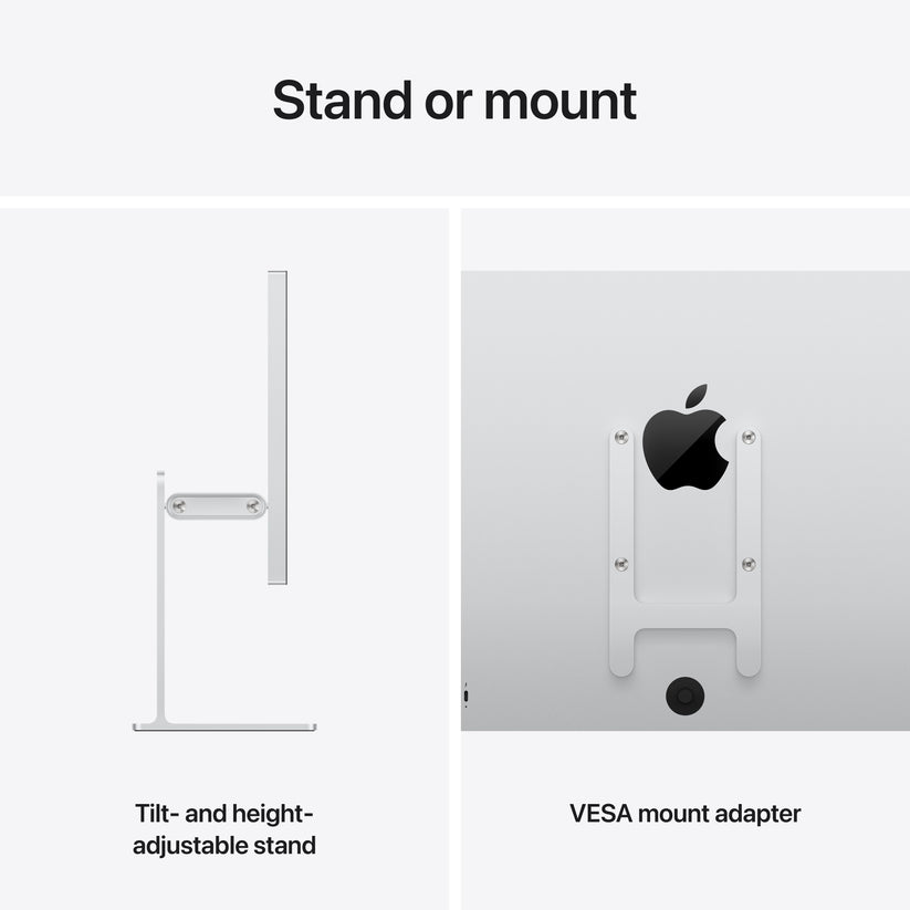 Studio Display XDR - Nano-texture glass - Tilt- and height-adjustable stand - iSTYLE.rs