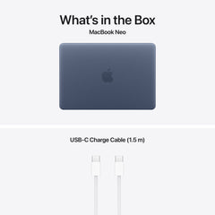 13-inch MacBook Neo: Apple A18 Pro chip with 6‑core CPU and 5‑core GPU, Magic Keyboard, 256GB SSD - Indigo - iSTYLE.rs