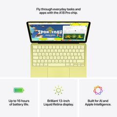 13-inch MacBook Neo: Apple A18 Pro chip with 6‑core CPU and 5‑core GPU, Magic Keyboard, 256GB SSD - Silver - iSTYLE.rs