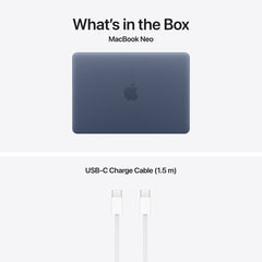 13-inch MacBook Neo: Apple A18 Pro chip with 6‑core CPU and 5‑core GPU, Magic Keyboard with Touch ID, 512GB SSD - Indigo - iSTYLE.rs