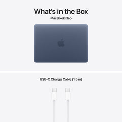 13-inch MacBook Neo: Apple A18 Pro chip with 6‑core CPU and 5‑core GPU, Magic Keyboard with Touch ID, 512GB SSD - Indigo - iSTYLE.rs