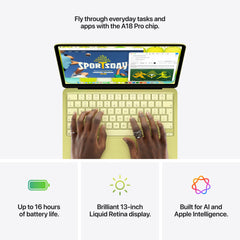 13-inch MacBook Neo: Apple A18 Pro chip with 6‑core CPU and 5‑core GPU, Magic Keyboard with Touch ID, 512GB SSD - Silver - iSTYLE.rs