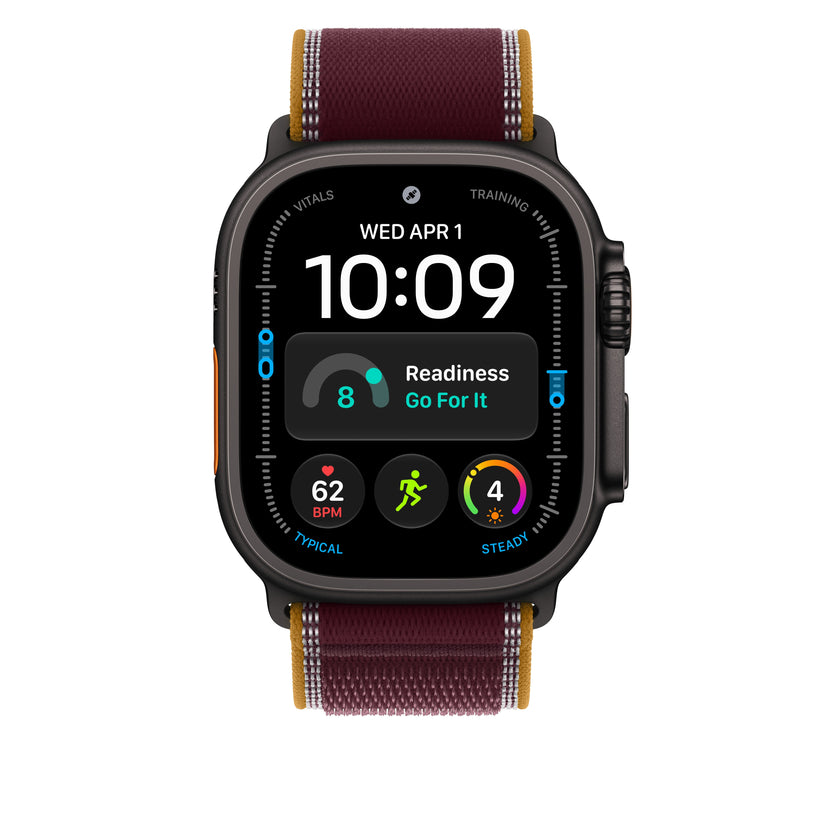 49mm Burgundy Trail Loop - S/M - Black Titanium Finish - iSTYLE.rs